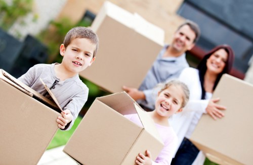 Local Kensington moving team planning access and parking