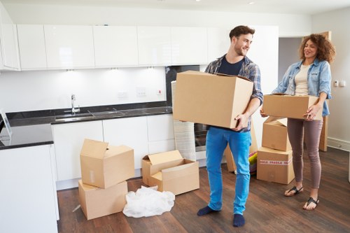 Secure checkout and payment methods for Kensington moving services