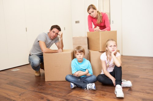 Free quote concept for a Kensington moving service