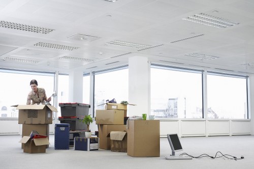 Commercial removal van service for Kensington offices